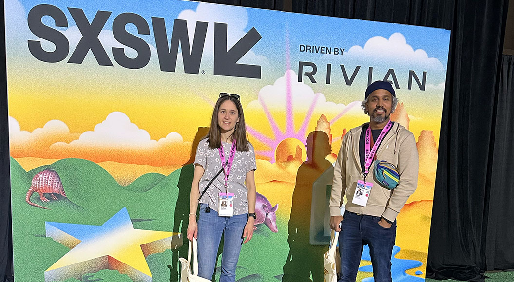 BrandTrust Learning Journey zur SXSW - Badge Pick-up