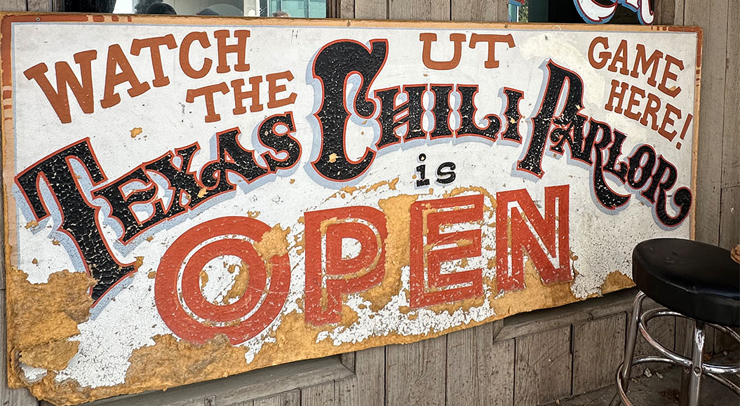 BrandTrust Learning Journey nach Austin zur South by Southwest - Texas Chili Parlor